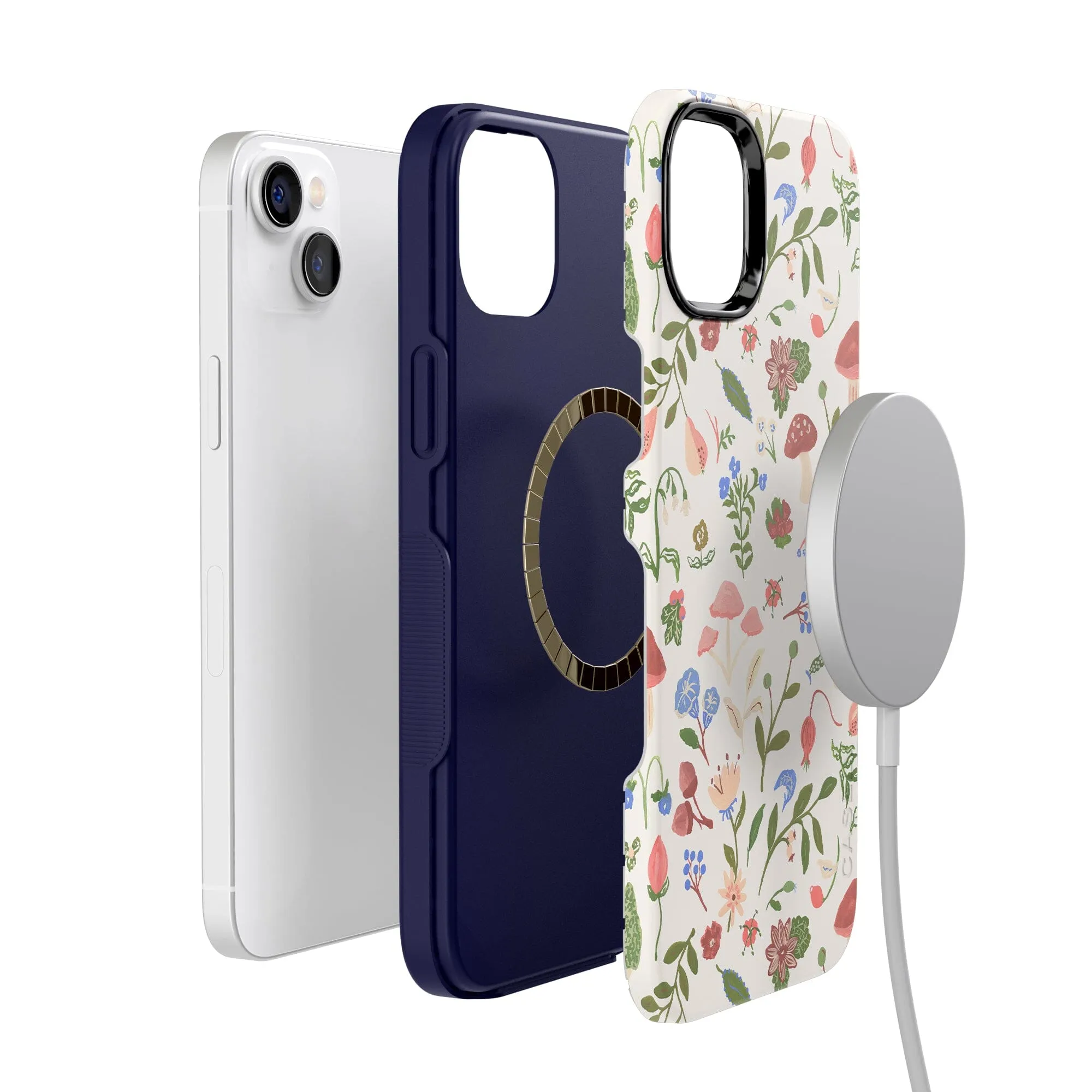 Garden Party | Mushroom Floral Case