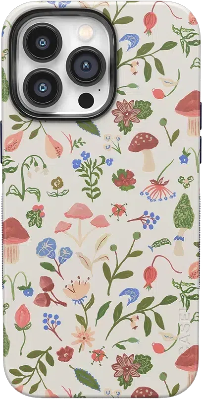 Garden Party | Mushroom Floral Case