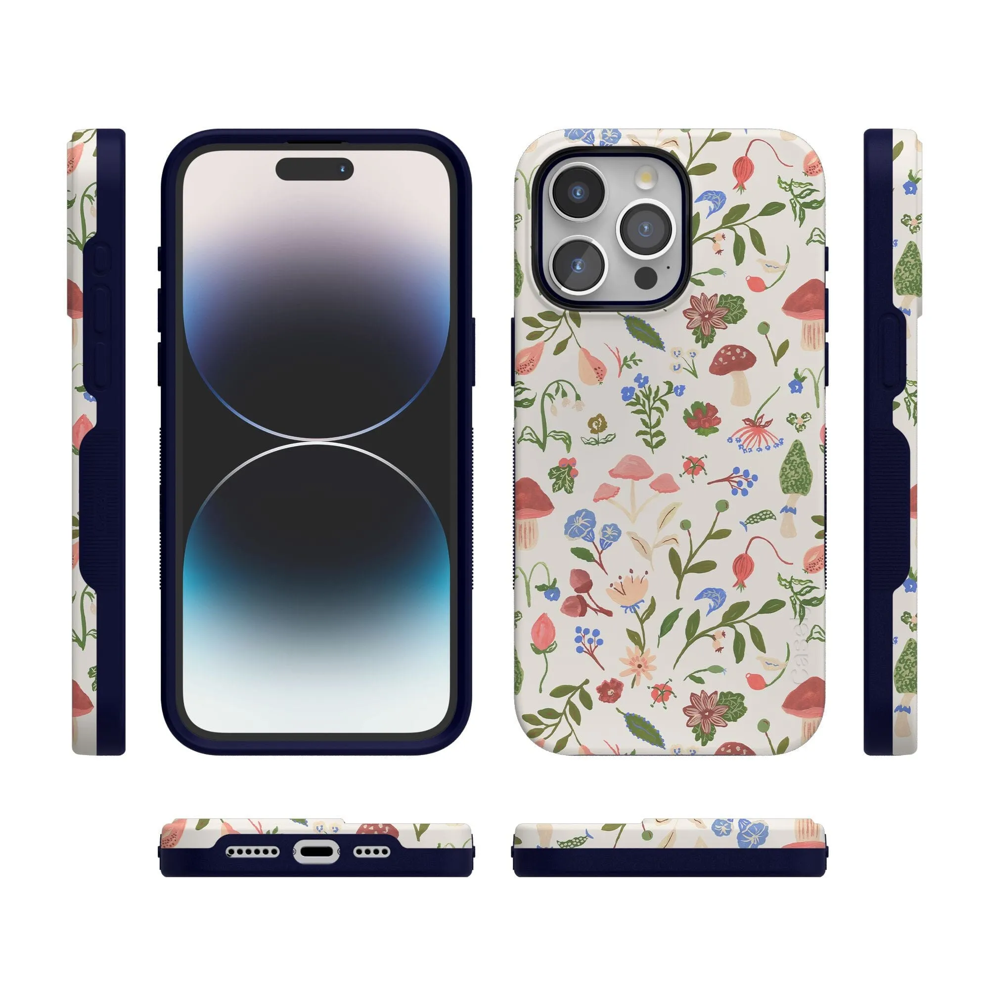 Garden Party | Mushroom Floral Case