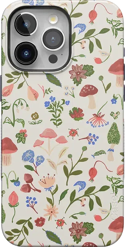 Garden Party | Mushroom Floral Case