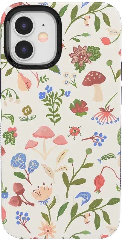 Garden Party | Mushroom Floral Case