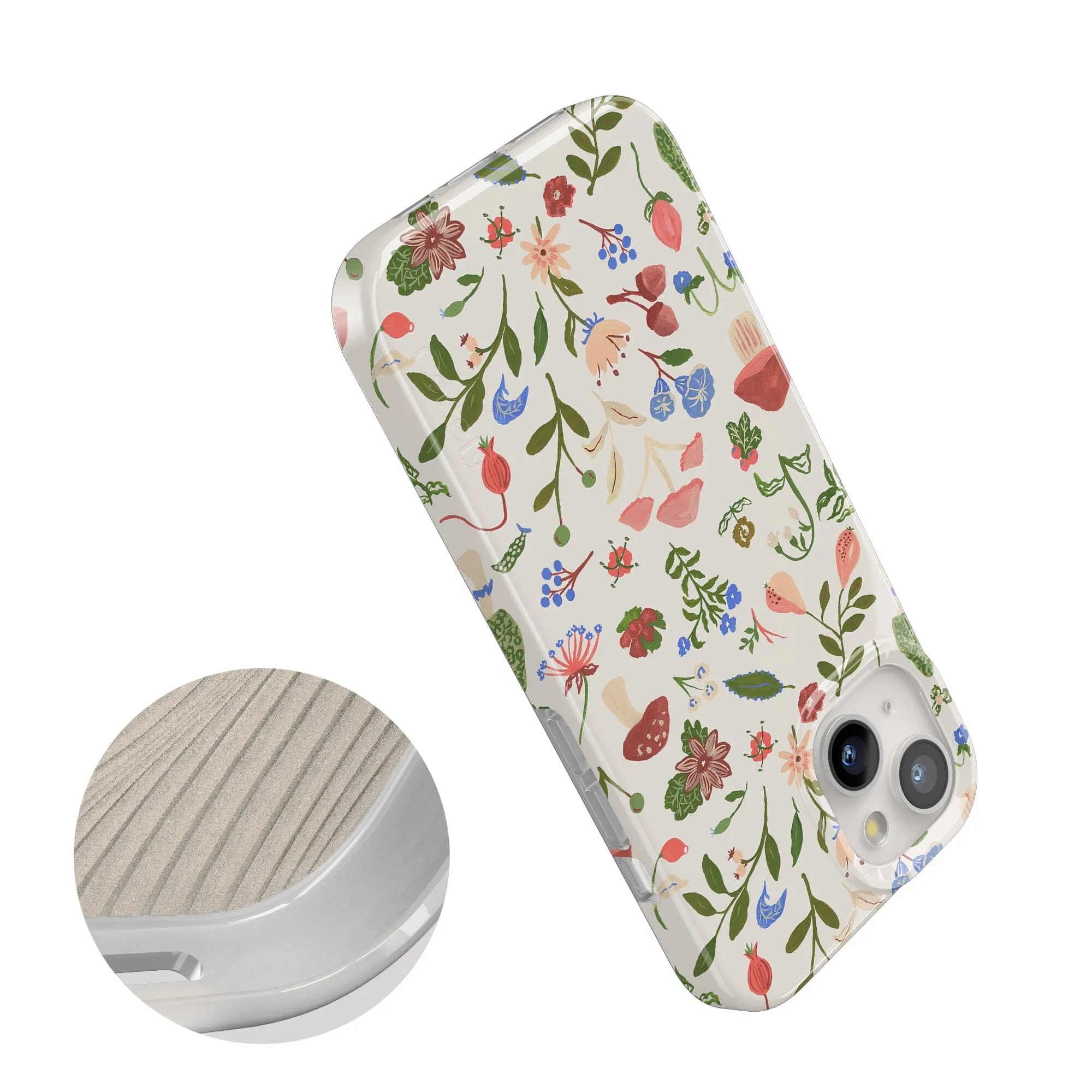 Garden Party | Mushroom Floral Case