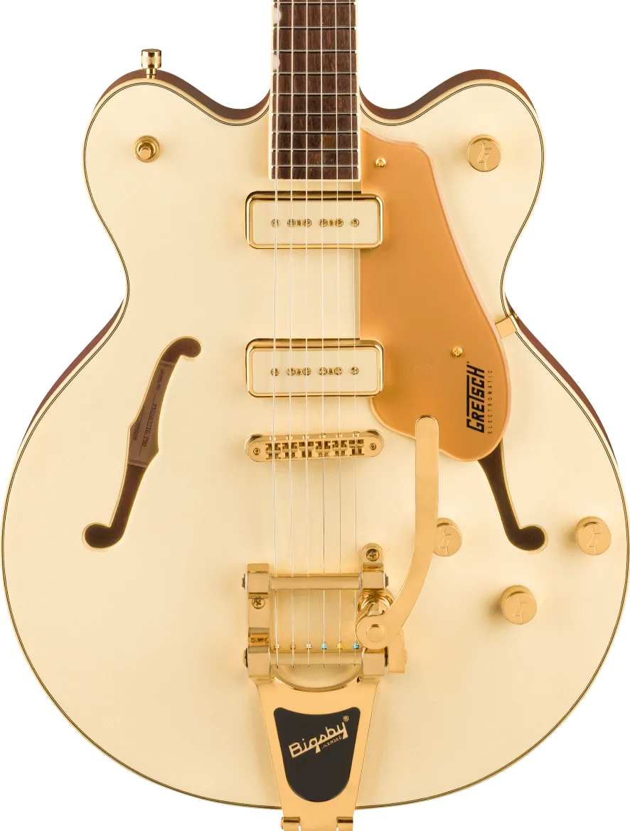 Gretsch Electromatic Pristine LTD Center Block DC w/Bigsby - White Gold