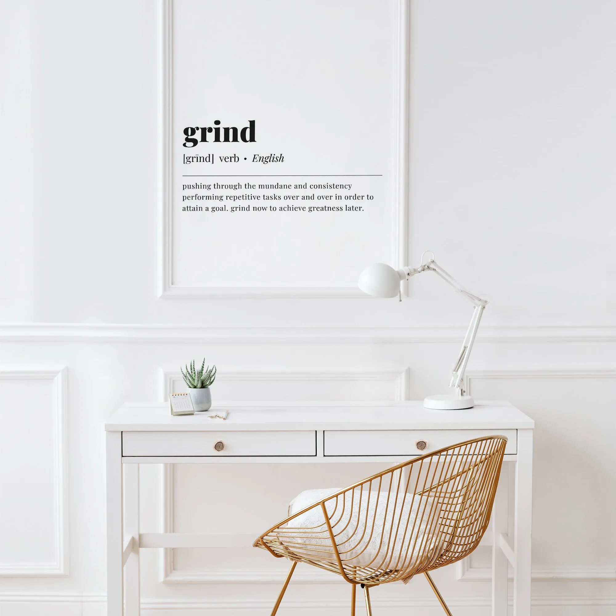 Grind Definition Print Instant Download