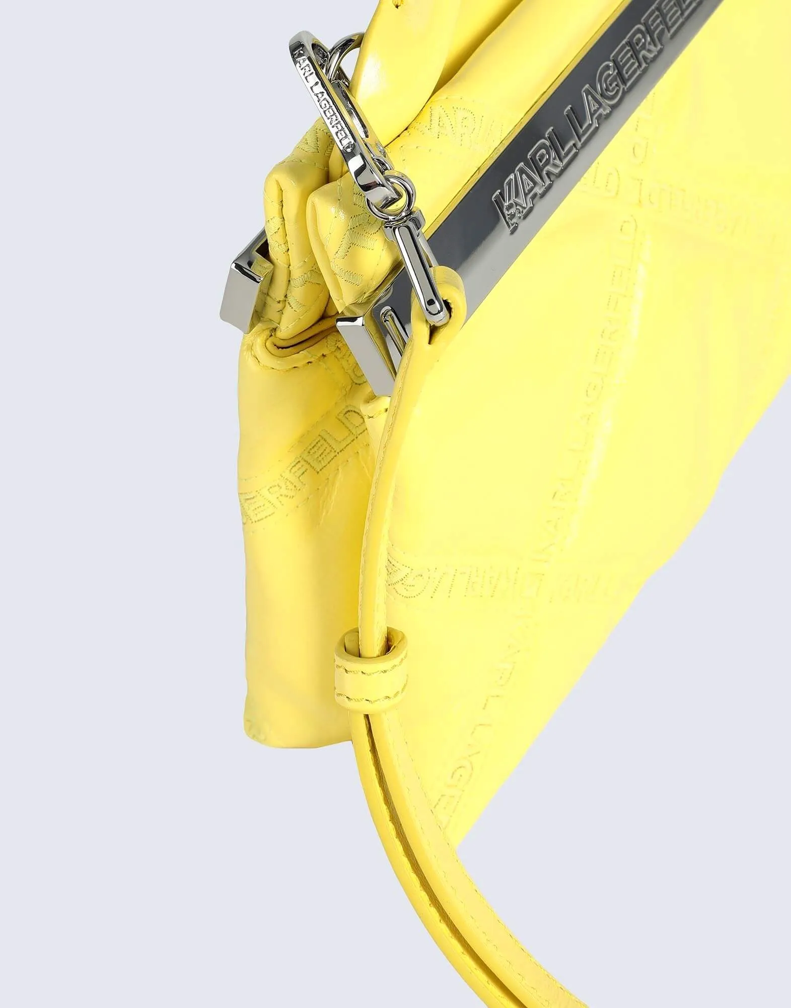 Karl Lagerfeld K/Kross Debossed Logo Bag, Yellow