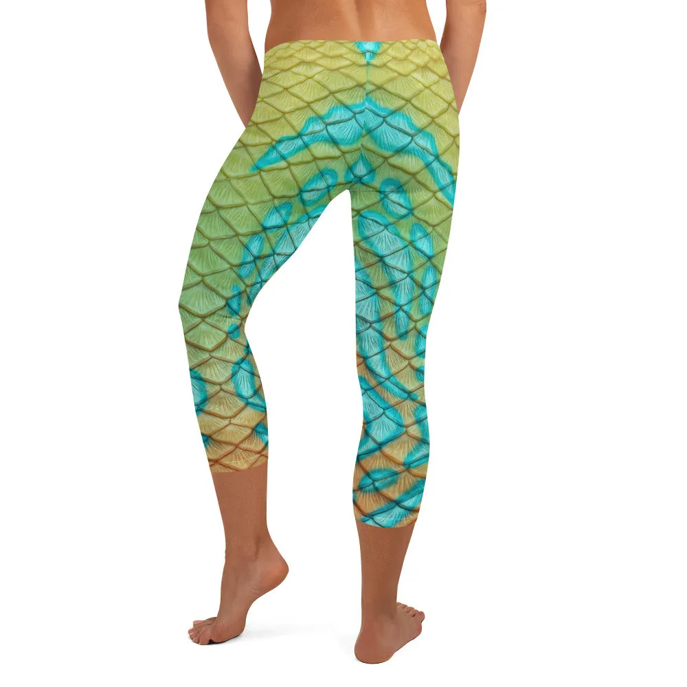 Mandarin Goby Capri Leggings