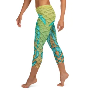 Mandarin Goby Capri Leggings