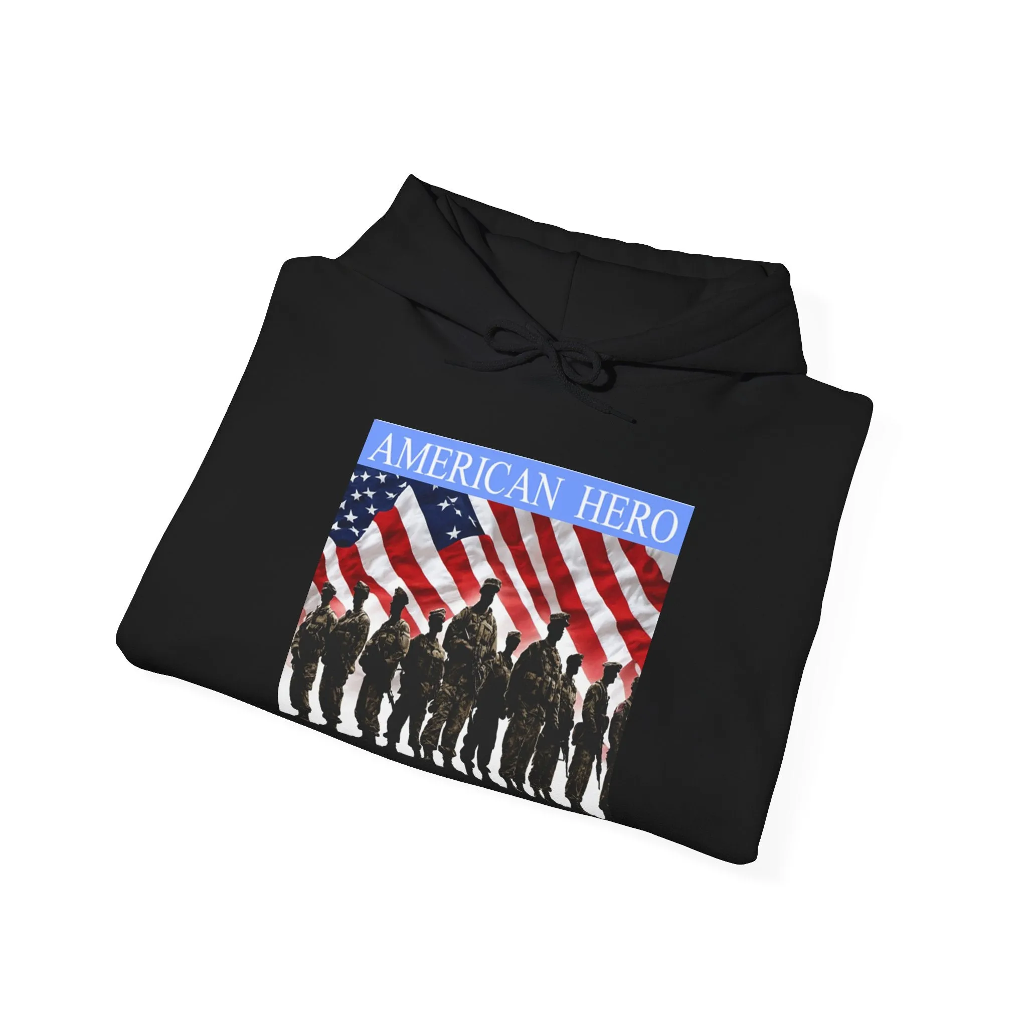 Michael Adonys American Hero Unisex Hooded Sweatshirt Perfect for Veterans Day  Patriotic Celebrations