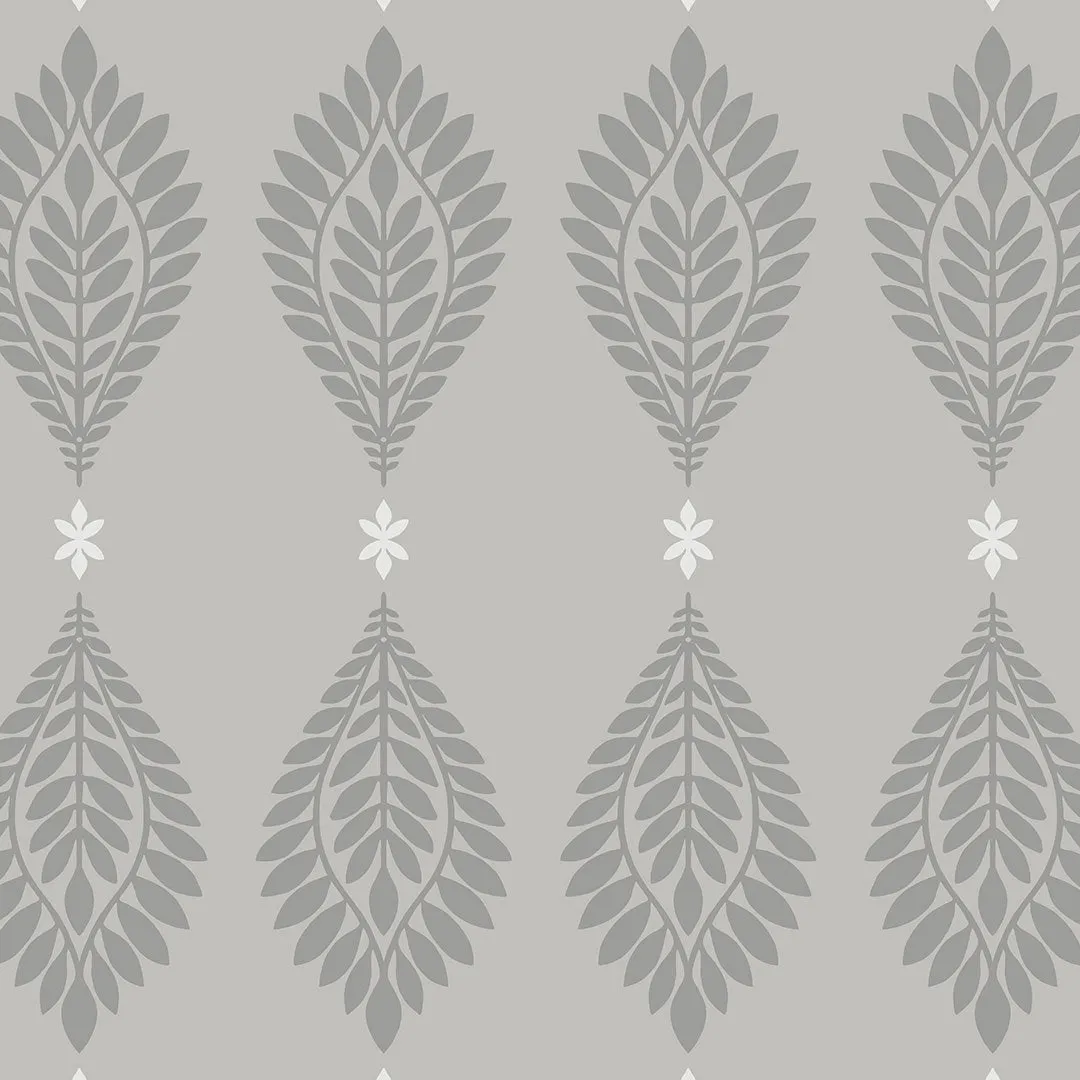 Mirasol Palm Frond Luxe Retreat Wallpaper