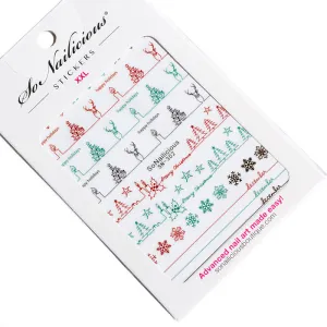 Modern Christmas Stickers - 302 XXL - 3 Colours