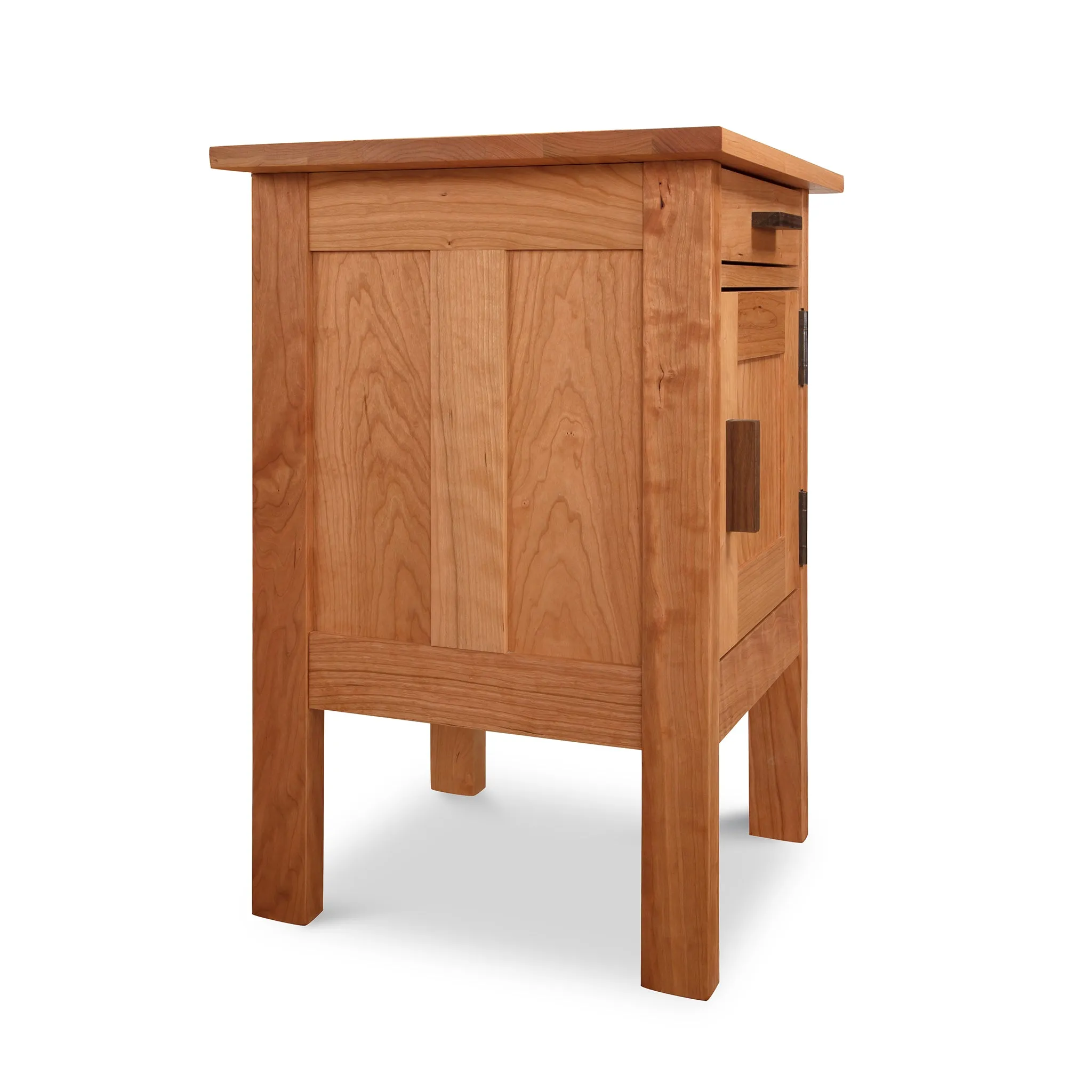 Modern Craftsman 1-Drawer Nightstand with Door