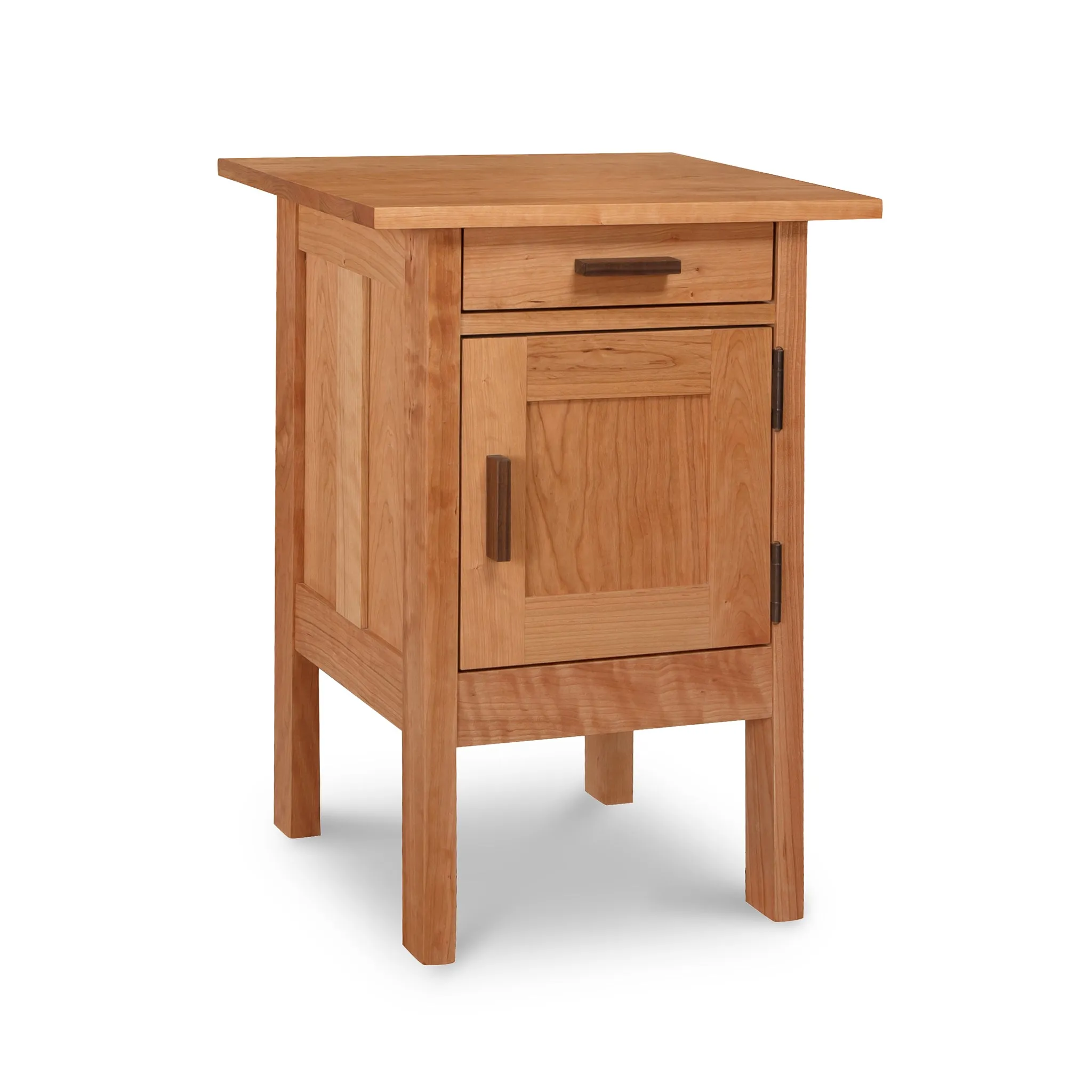 Modern Craftsman 1-Drawer Nightstand with Door