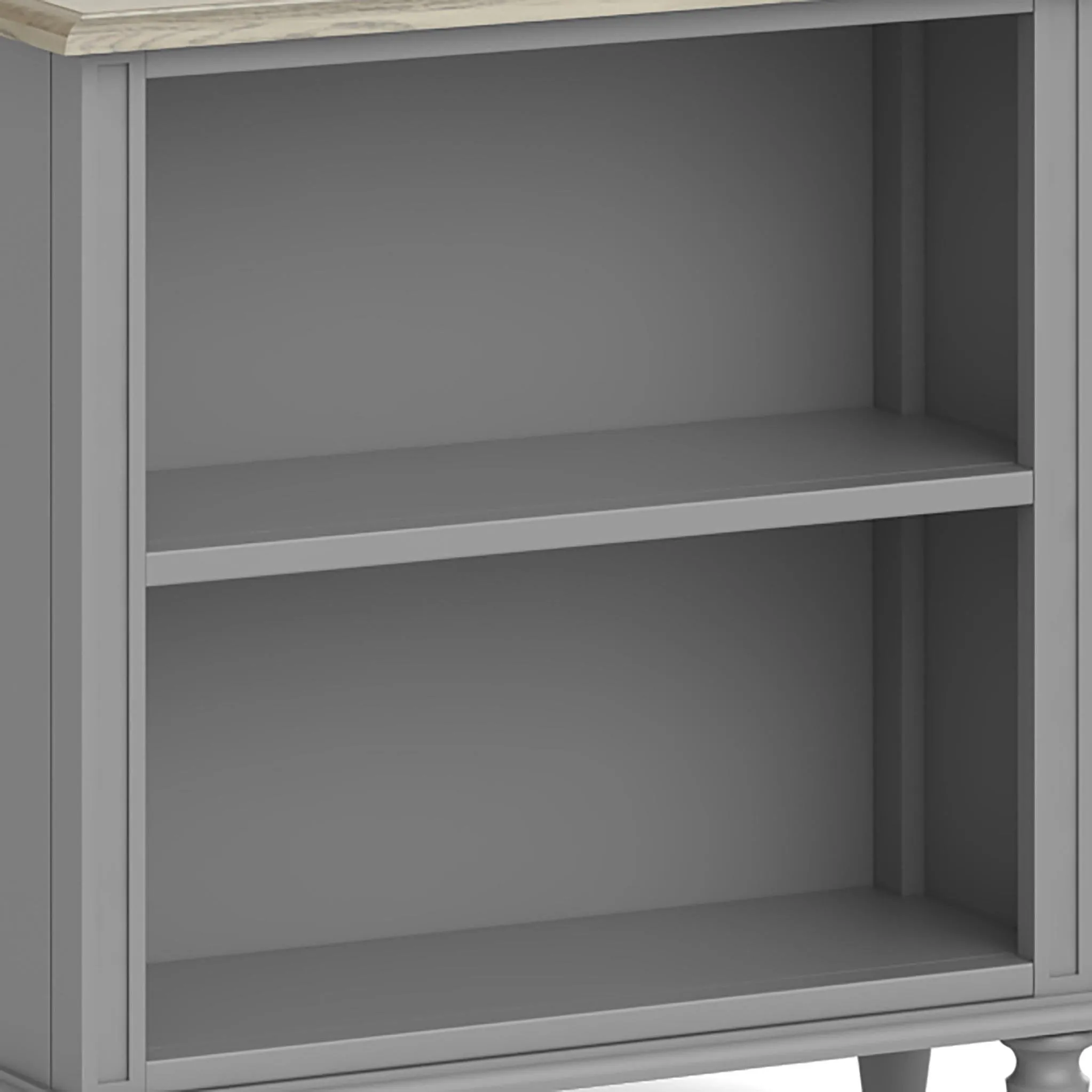 Mulsanne Grey Small Bookcase