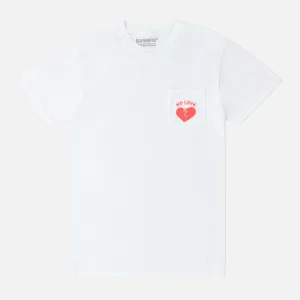 No Love T Shirt White