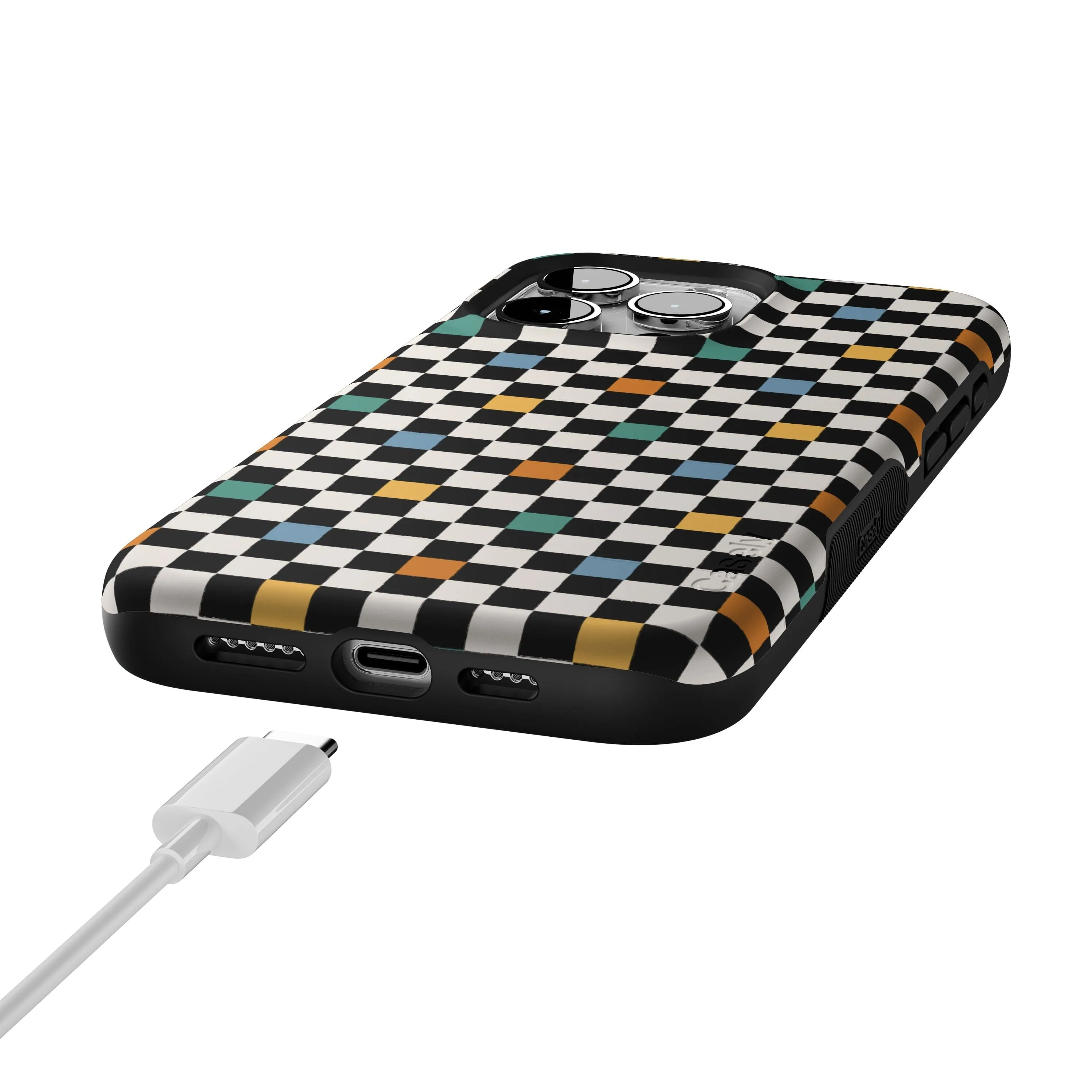 Old Skool | Retro Checkerboard Case