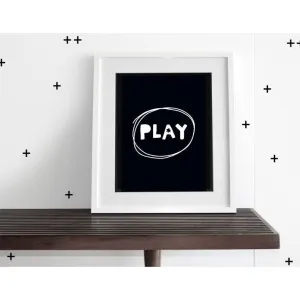 Play More Wall Art