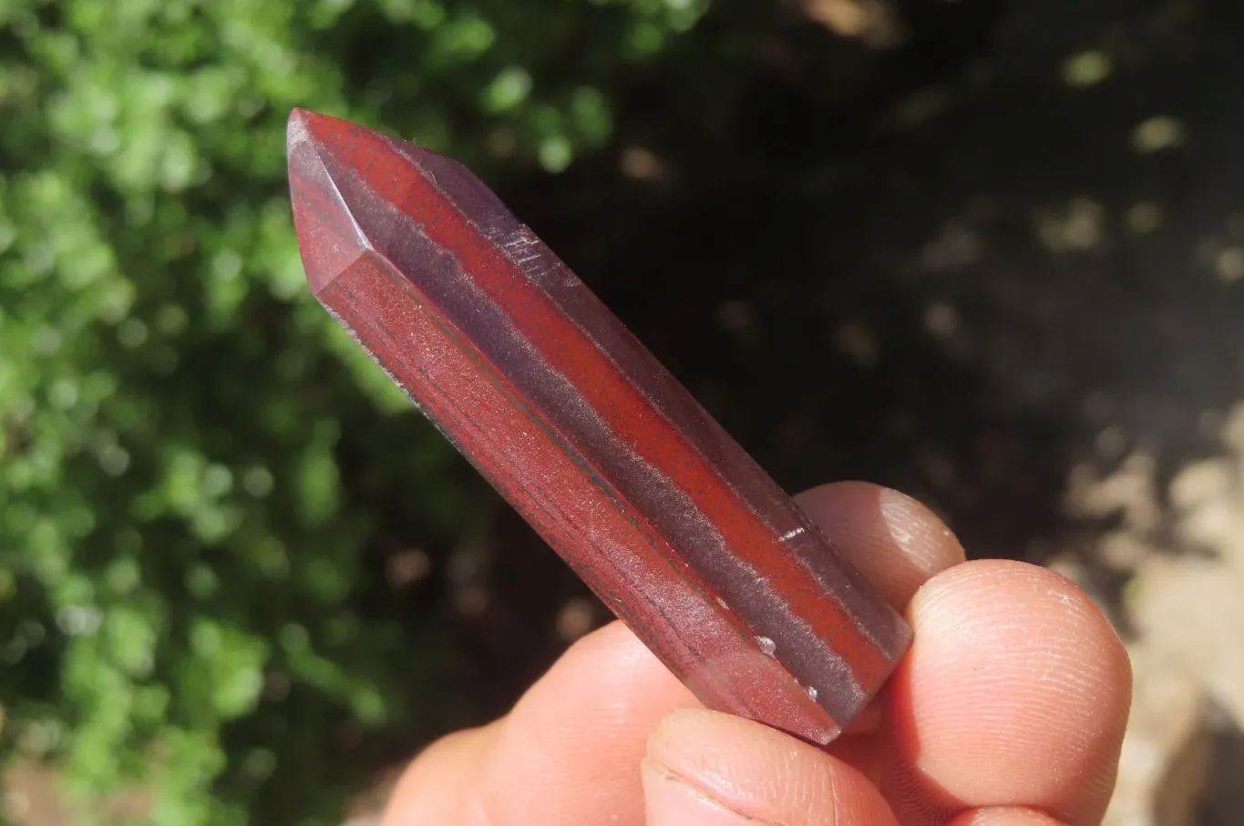 Polished Tiger Iron Jasper Points x 20 From South Africa