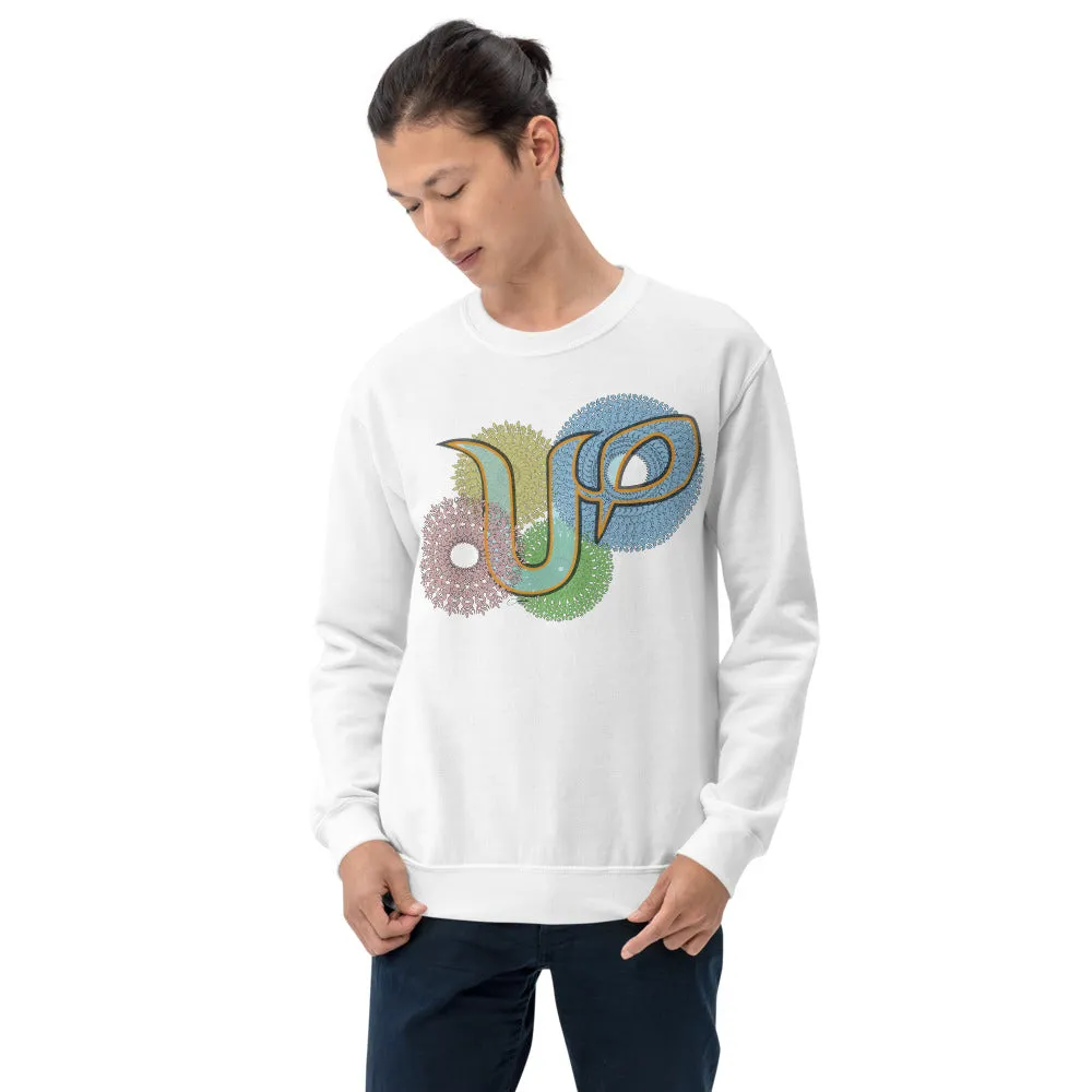 Pullover Sweatshirt with Arabic Initial - 'Sād' (ص)