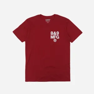 Rags T Shirt Burgundy