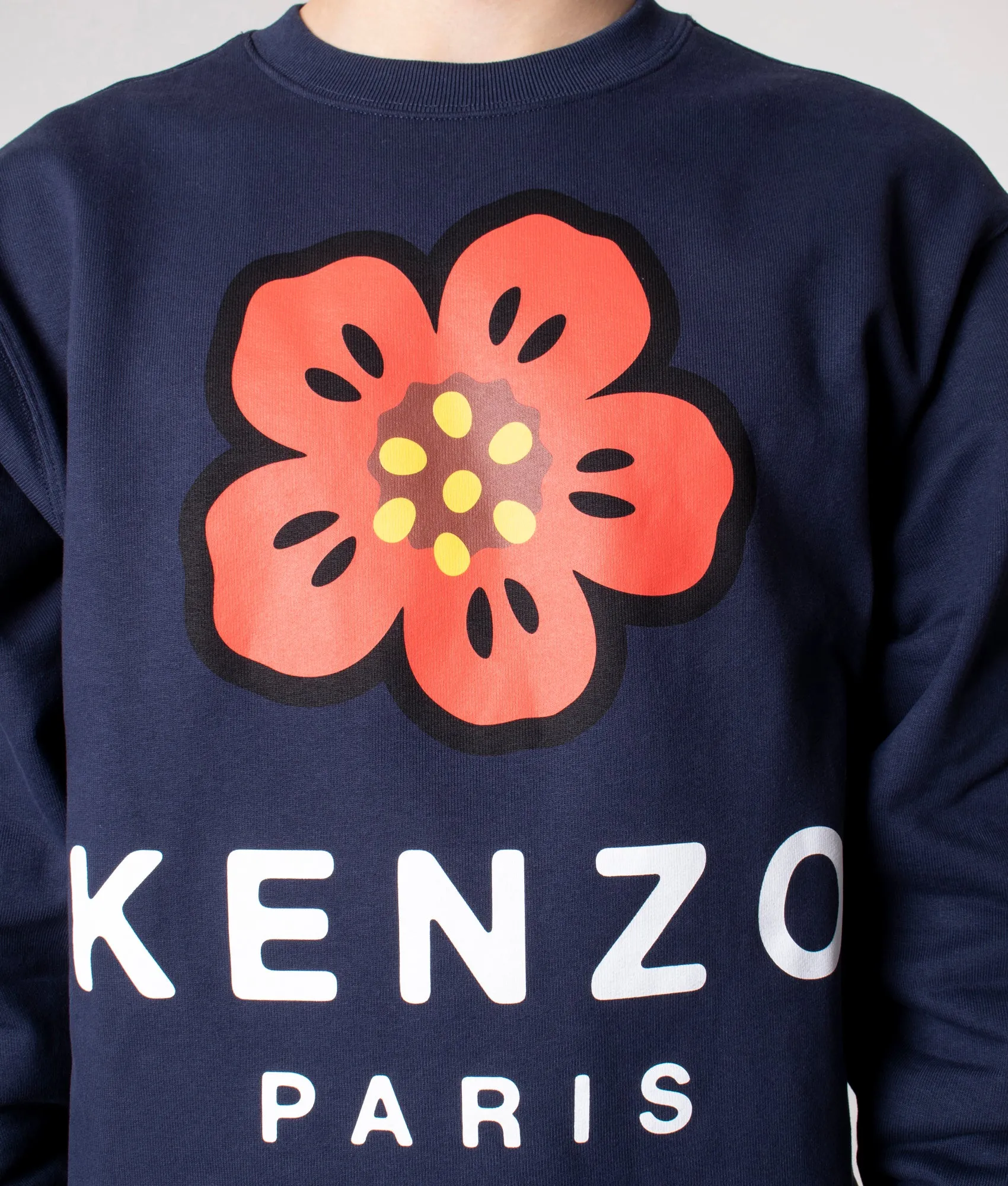 Relaxed Fit Boke Flower Sweatshirt