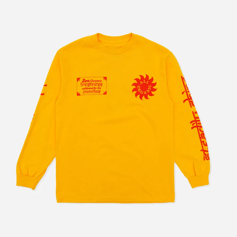 Son Grown LS T Shirt Mustard