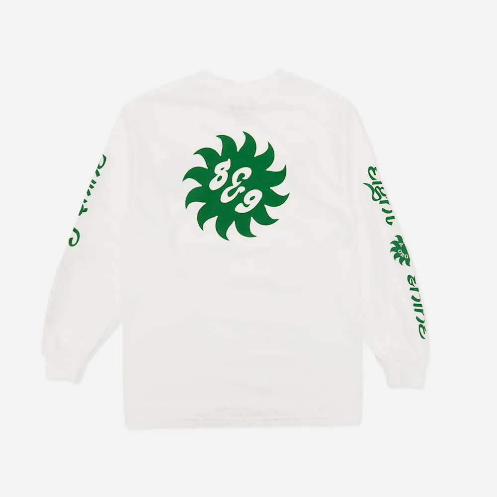 Son Grown LS T Shirt White