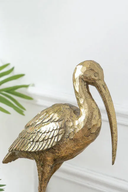 Standing Crane Figurine