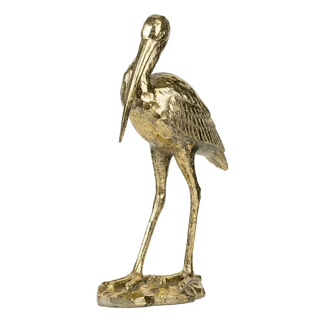 Standing Crane Figurine