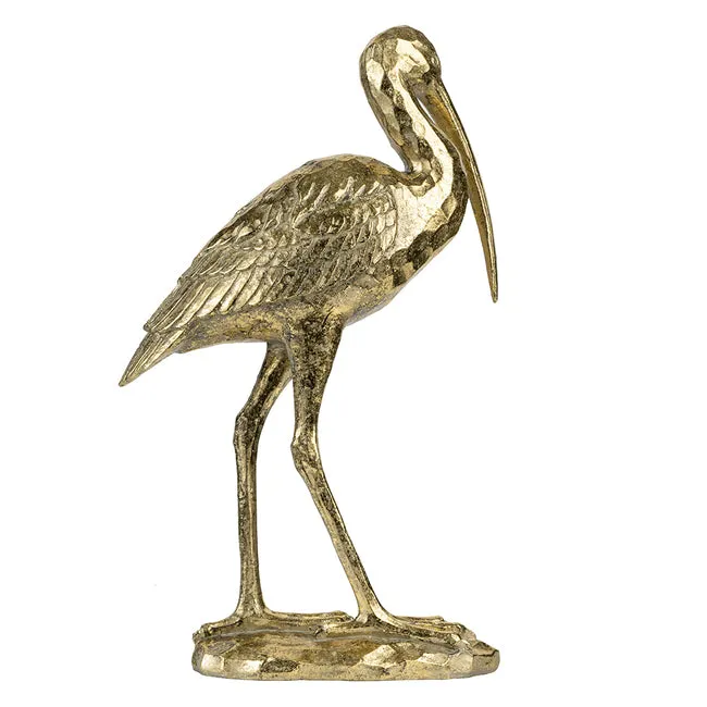 Standing Crane Figurine