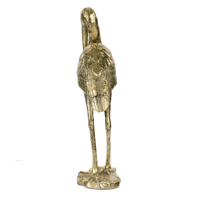 Standing Crane Figurine