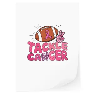 Tackle Cancer DTF Transfer