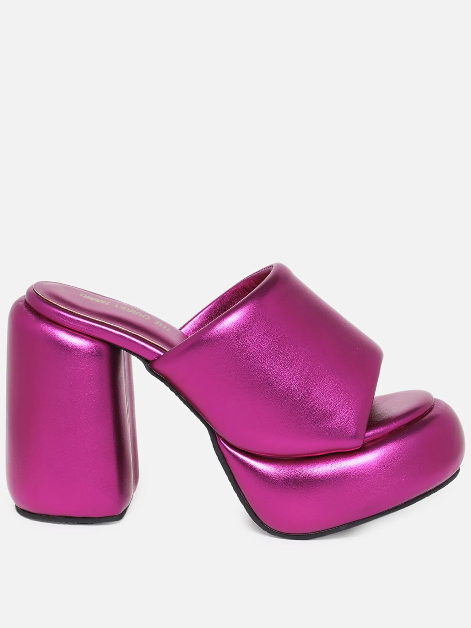 THE QUIRKY NAARI Metallic Chunks - Fuchsia in Trendy Bright Color | Metallic | 5 UK